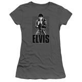 Juniors: Elvis-Leather T-Shirt