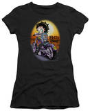 Women's: Betty Boop-Wild Biker T-shirts