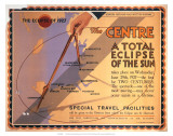A Total Eclipse of the Sun, LMS, c.1927 Affiches