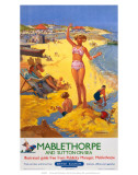 Mablethorpe and Sutton-on-sea, BR, c.1950s Posters