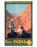Indian State Railways: Visit India Pósters Indian State Railways: Visit India Pósters