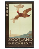 Scotland by East Coast Route., London & North Eastern Railway Art