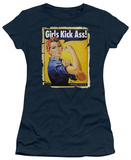 Women's: Girls Kick Ass Shirt