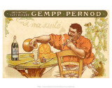 Absinthe Gempp Pernod, c.1912 Prints