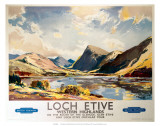 Loch Etive, Western Highlands, BR(ScR), c.1948-1965 Prints