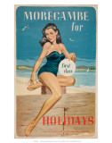 Morecambe for First Class Holidays, BR, c.1960 Posters