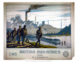 British Industries, Coal, LMS, c.1924 Art