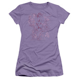 Juniors: Bettie Page-Flowers Shirts