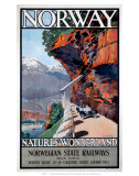 Norwegian State Railways Prints