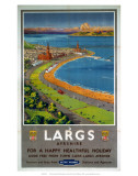 Largs, BR, c.1950s Poster