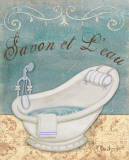 Parisian Bath II Prints by Paul Brent