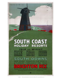 South Coast Holiday Resorts, LBSCR, c.1915 Poster