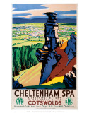 Cheltenham Spa, GWR/LMS, c.1923-1947 Poster