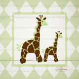 Giraffes Posters by Sylvia Murray