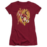 Women's: Justice League America-Flash Collage T-Shirt