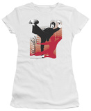 Juniors: Bruce Lee-Kick It T-shirts