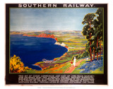 The Dorset Coast, SR, c.1923 Poster