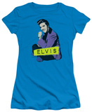 Juniors: Elvis-Sitting T-Shirt