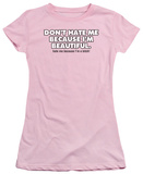 Juniors: Don't Hate Me Shirt