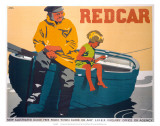 Redcar, LNER, c.1932 Affischer