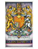 God Save the Queen, BR, c.1953 Affiches
