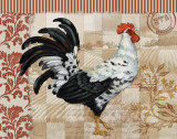 Bergerac Rooster Red I Posters par Paul Brent