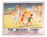 The Belgian Coast, LNER, c.1934 Láminas