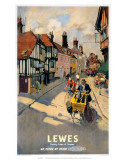 Lewes, BR, c.1955 Posters