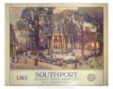 Southport, Englands Seaside Garden City, LMS, c.1923-1947 Láminas Southport, Englands Seaside Garden City, LMS, c.1923-1947 Láminas
