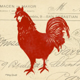 Tuscan Rooster II Posters by Sharyn Sowell