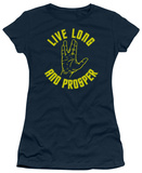 Women's: Star Trek-Live Long Hand T-Shirt