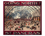 Going North? St. Pancras, MR, c.1910 - Poster