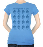 Women's: Star Trek-Many Moods Of Spock T-shirts