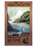 Stay at Dartmouth, GWR, c.1930s Prints