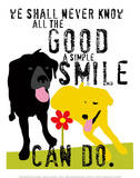 The Good a Simple Smile Can Do Art par Ginger Oliphant