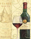 Wine Passion I Prints by Daphne Brissonnet
