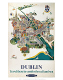 Dublin, BR, c.1954 Poster