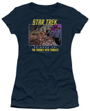 Juniors: Star Trek Original-The Trouble Tribbles T-shirts
