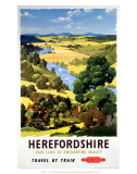 Herefordshire, BR, c.1960 Affiches