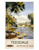 Teesdale, BR (NER), c.1958 Posters