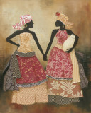Village Women I Plakat autor Carol Robinson Village Women I Plakat autor Carol Robinson