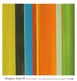 Hampton Stripe III Poster by Fran Chandler