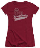 Women's: Star Trek-Red Squadron Sport T-shirts