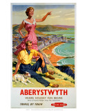 Aberystwyth, BR (WR), c.1956 Prints by Harry Riley