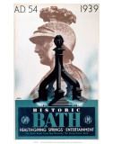 Historic Bath, GWR/LMS, c.1939 Print by Frank Newbould
