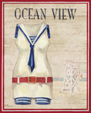 Vue de l'océan Affiche par Paul Brent
