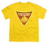 Youth: Batman BB-Firestorm Shield T-Shirt