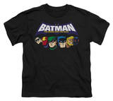 Youth: Batman BB-Head Lineup T-shirts
