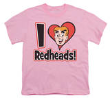 Youth: Archie Comics-I Love Redheads T-Shirt