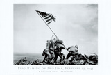 Iwo Jima-Flag Raising Photo
